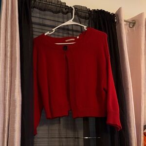Women's Red Sweater